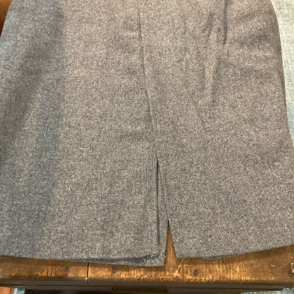 Gray Wool Skirt vintage